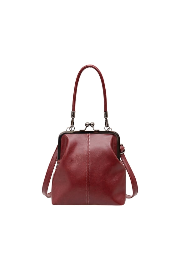 Shoulder Crossbody Bag Spring Nostalgic Handbag Soft Leather Texture Women Bag