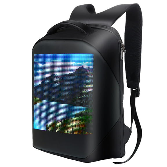 Shoulder Full-Color Screen Travel Laptop Waterproof Shoulder Bag for Daypack