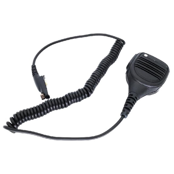Shoulder Lapel Hand Microphone with 3.5mm Sound Plugs Heavy Duty Shoulder Mic Two Way Radio Accessory for GP328plus