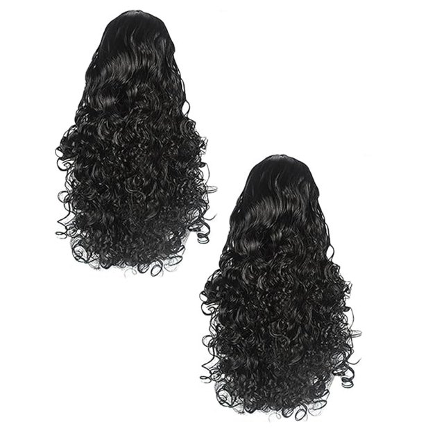 Shoulder Length Wigs for Women, 26 Inch Deep Front Wig High Temperature