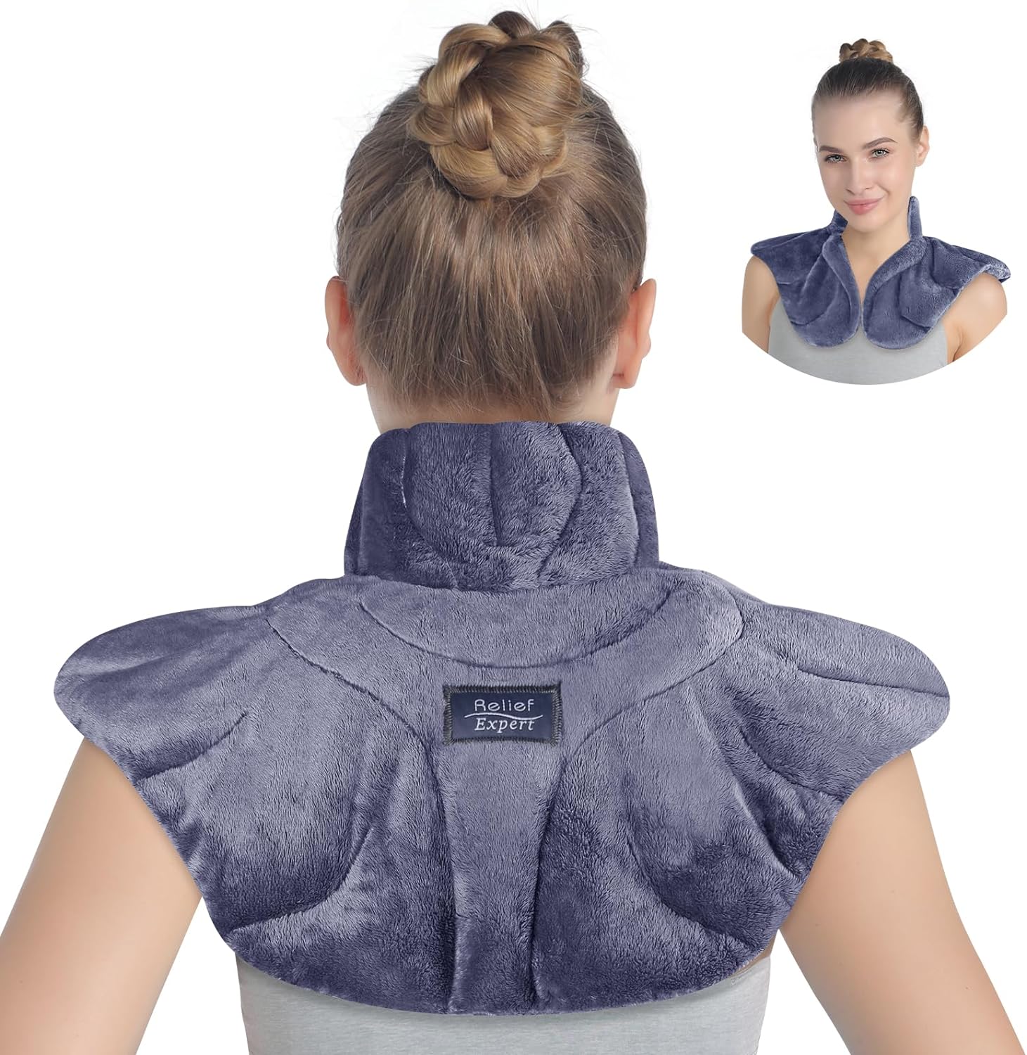 Shoulder Neck Heating Pad Microwavable with Moist Heat Relieve Pain