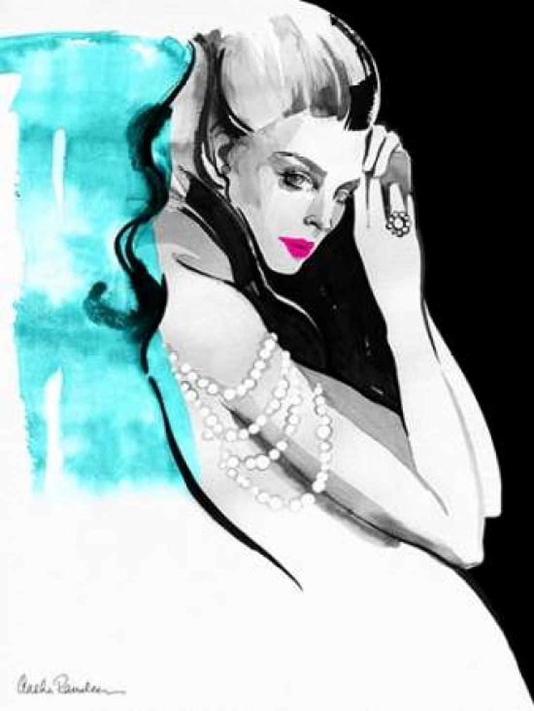 Shoulder Necklace Canvas Art - Aasha Ramdeen (18 x 24)