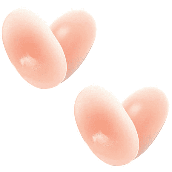 Shoulder Pads for Women's Clothing, Comfortable Invisible Soft Silicone Shoulder Pads, Anti-Slip Adhesive Sticky Reusable,