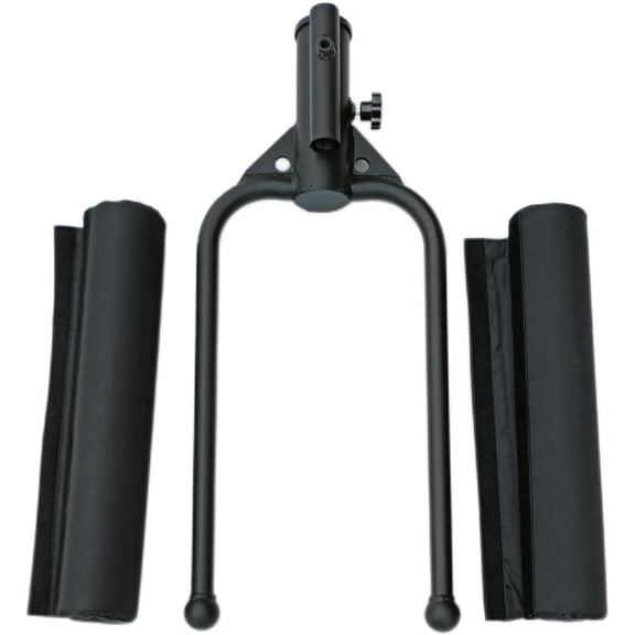 Shoulder Press Bar, 360 Rotating Landmine Handle Attachment With Foaming Padding & Dual Handles For 1 & 2 Inch Barbell, Landmine Bent Row