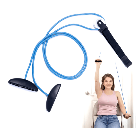 Shoulder Pulley Over The Door Physical Therapy System – Portable Doorway Exercise Pulley for Shoulder Rehab, Upper Body Range of Motion & Daily Mobility Workout