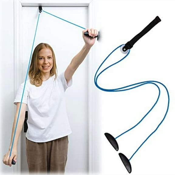 Shoulder Pulley Over The Door Physical Therapy System,Exercise Pulley,Alleviate Shoulder Pain and Facilitate Recovery from Surgery,FSA/HSA Eligible