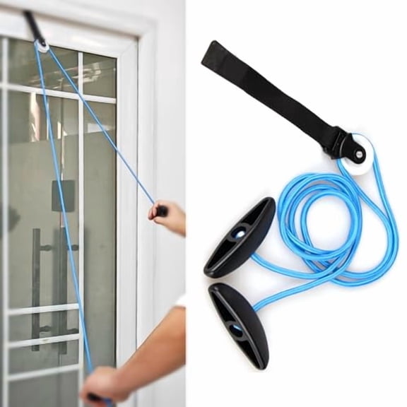 Shoulder Pulley for Physical Therapy,Over The Door Pulley Rehab Exerciser,Physical Therapy Equipment for Rotator Cuff Recovery,Alleviate Shoulder Pain,Shoulder Strength & Range of Motion