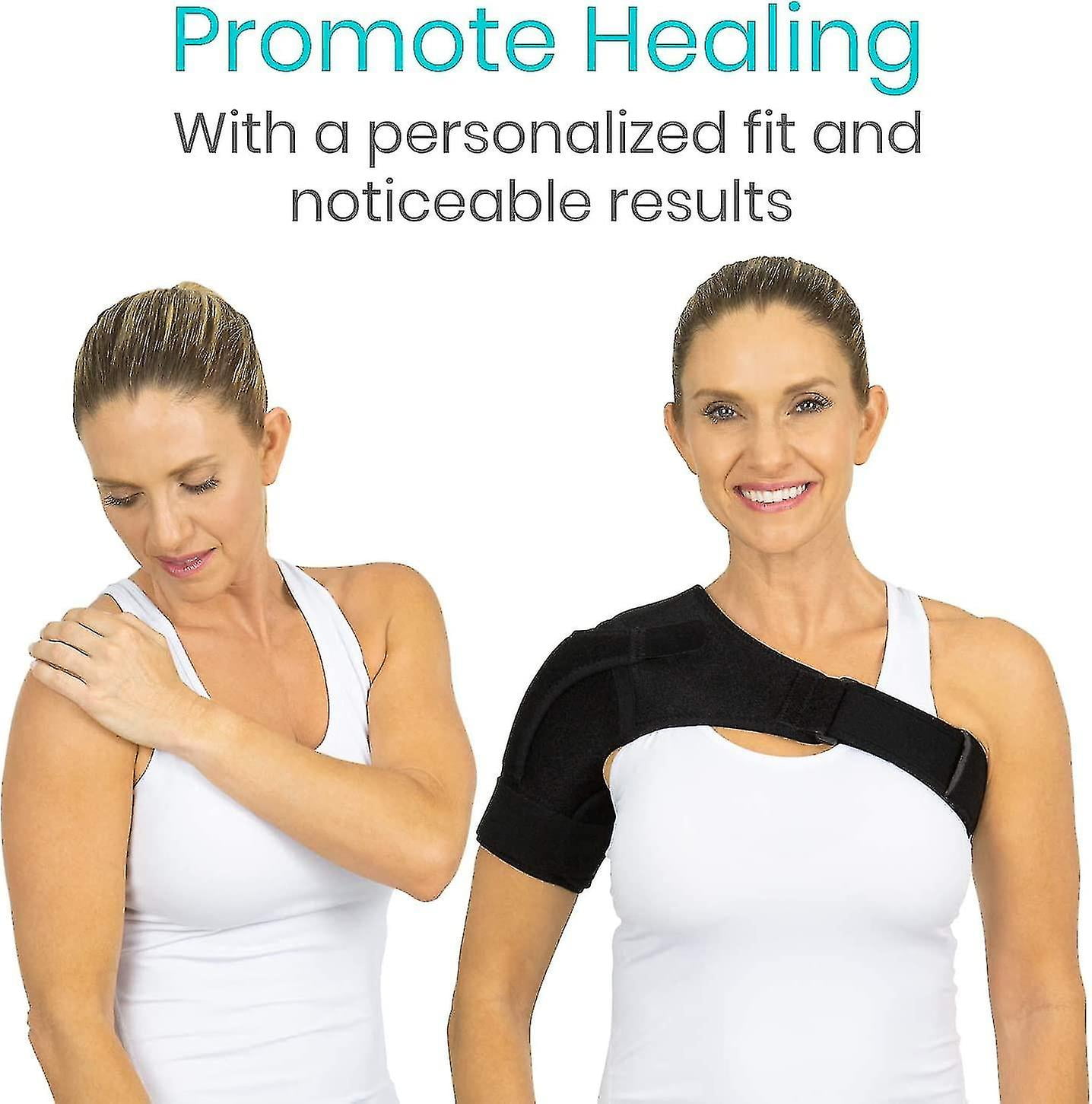 Shoulder Stability Brace Injury Recovery Compression Support Sleeve