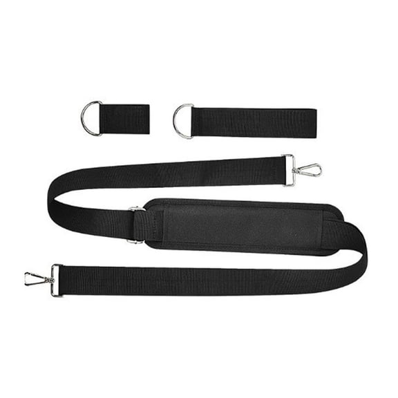 Shoulder Strap for Leaf Blower And String Trimmer, for EGO Power+ And Major Brands, Ergonomic Harness With Adjustable Pads For Reduced Strain, Black Replacement Accessory