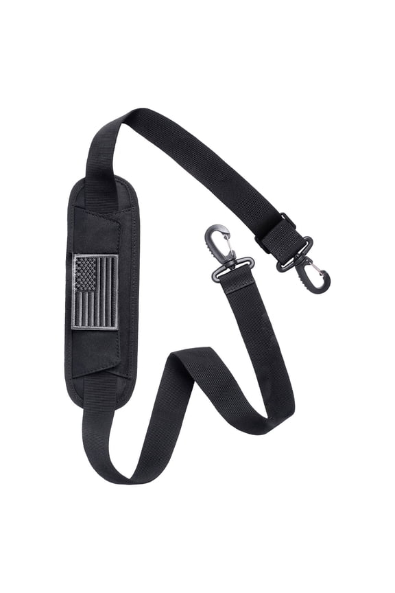 Shoulder Straps,Soft with Ultra-Thick Fixed Shoulder Pad,Two Way Independently Adjustable Buckle Replacement Straps for Laptop Bag Messenger Bag Tool Bag Luggage Briefcase,54.33 inch (Black)