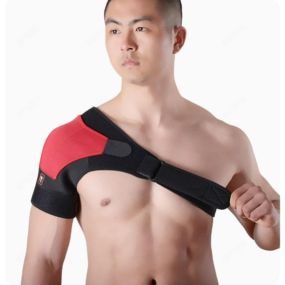 Shoulder Support Compression Shoulder Brace Men Women, Dislocated Ac Joint, Frozen Shoulder, Arthritis, Scapula Tendinitis, One Size,Right-B