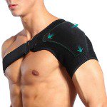Shoulder Support for Women and Men, Rotator Cuff Support Stability Wrap for Dislocated AC Joint, Bursitis, Tendonitis, Labrum Tear, Arthritis, Shoulder Compression Sleeve