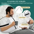Shoulder Surgery Pillow with Straps & Pocket Shoulder Pillow for