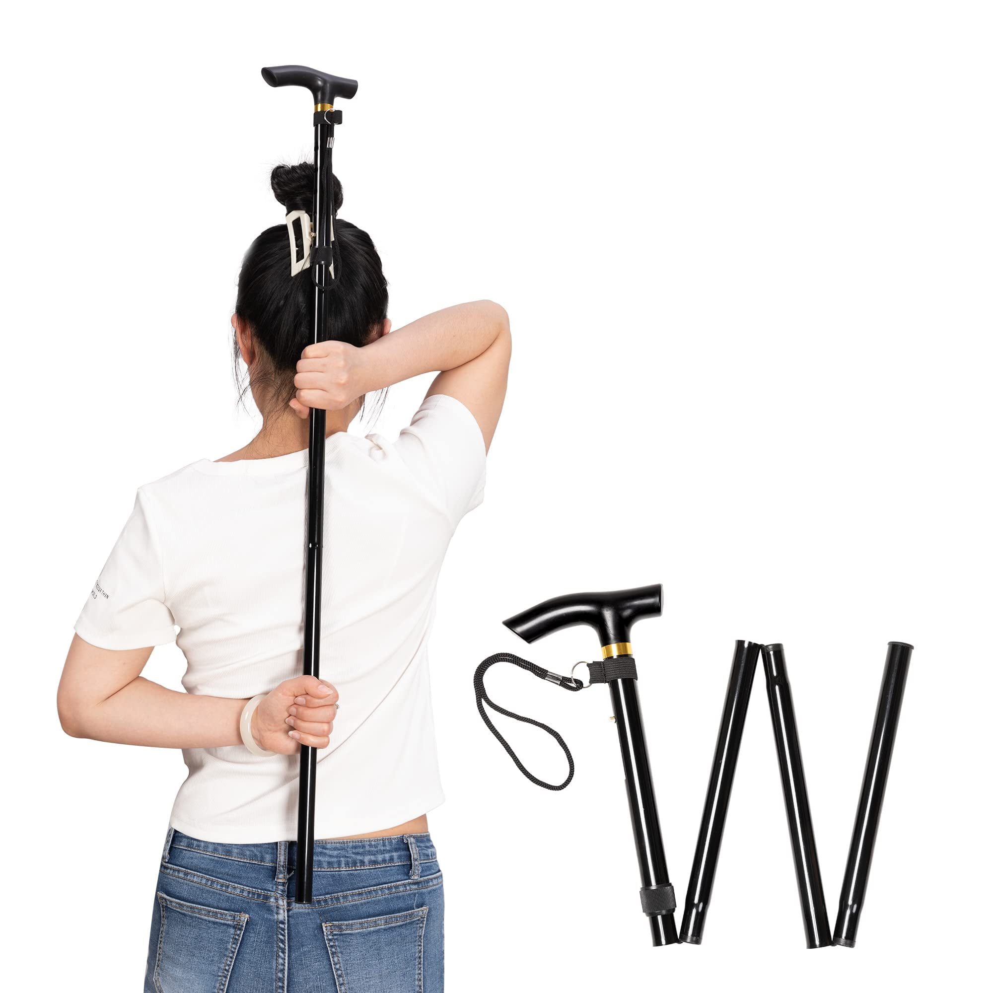 Shoulder Wand Therapy Stretching Tool, Collapsible Stretching Bar