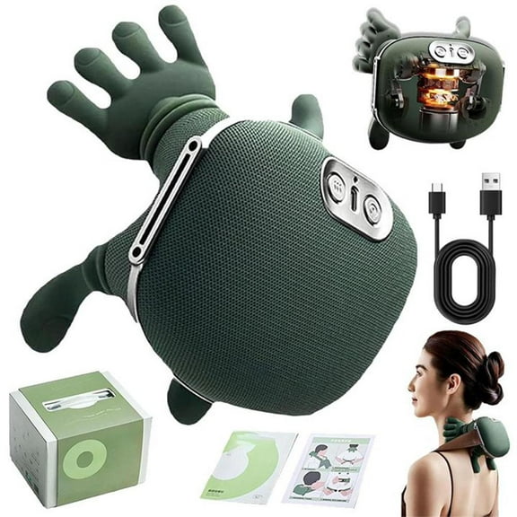 Shoulder and Neck Massager, Electric Cervical Massager with Hands, Multifunctional Cordless Neckmassager with Fingers