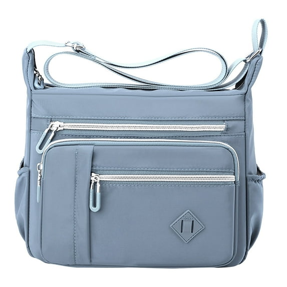 Shoulder bag for Women Shoulder Handbag Roomy Multiple Pockets Bag Ladies Crossbody Purse Fashion Tote Top Handle Satchel Sky Blue
