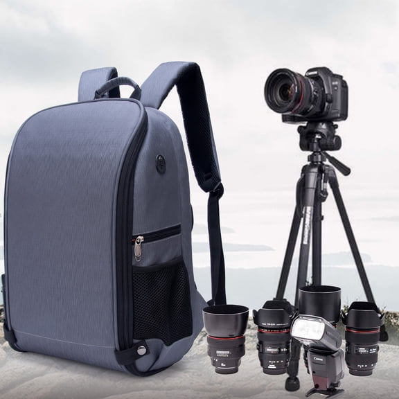 Shoulder folding camera bag,Grey