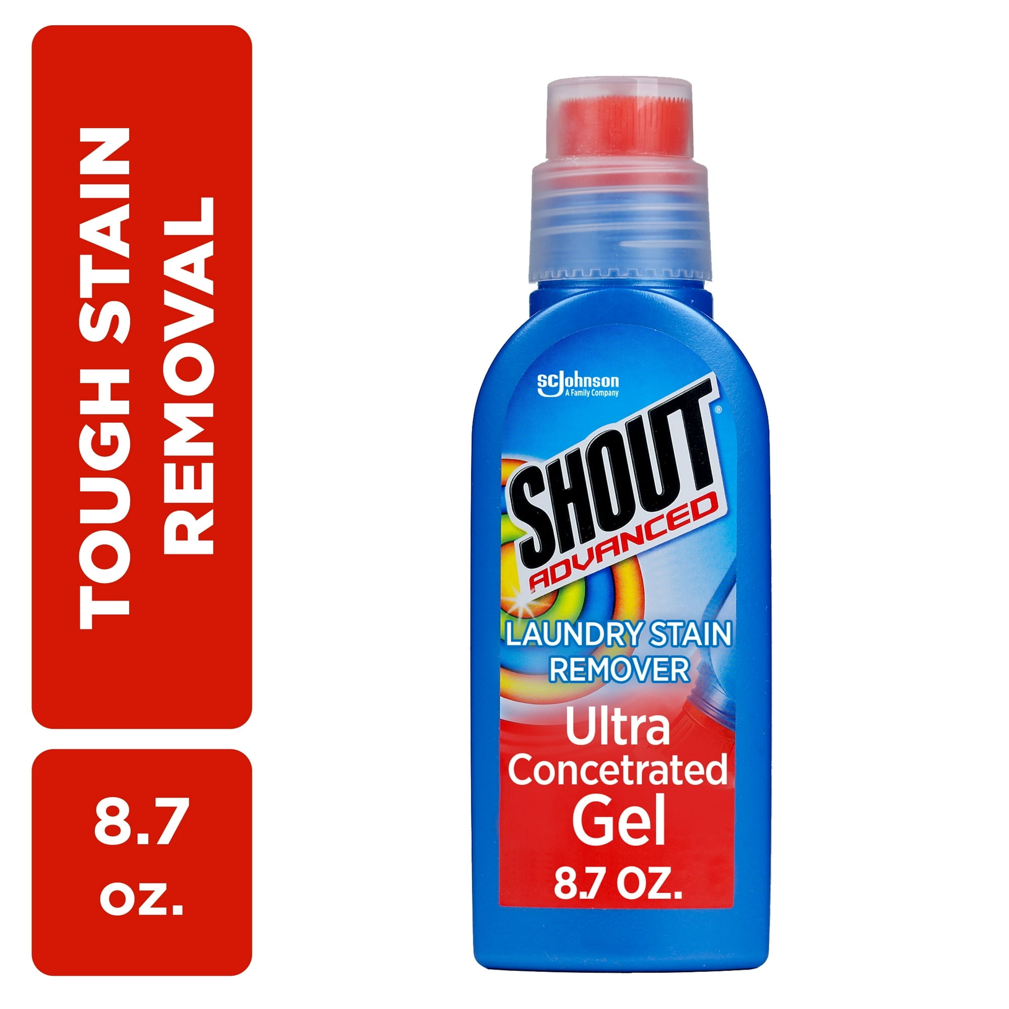 Shout Advanced Gel, 8.7 fl oz (Pack of 2)