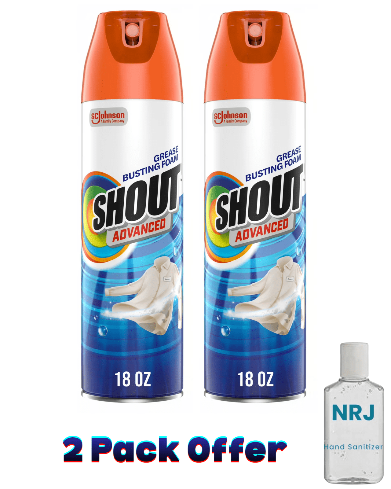 Shout Advanced Grease Busting Foam