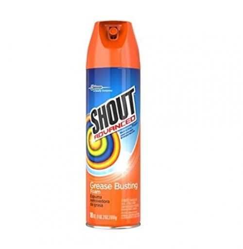 Shout Advanced Grease Busting Stain Lifting Foam - 18 Oz. Each (Pack of 3)