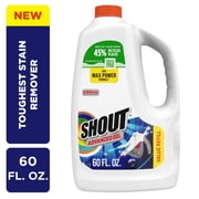 Shout Advanced Acting Gel Refill, Laundry Stain Remover, 60 fl oz
