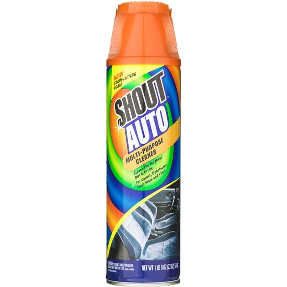 Shout Auto Multi-Purpose Cleaner, Automotive Cleaners, 16 oz