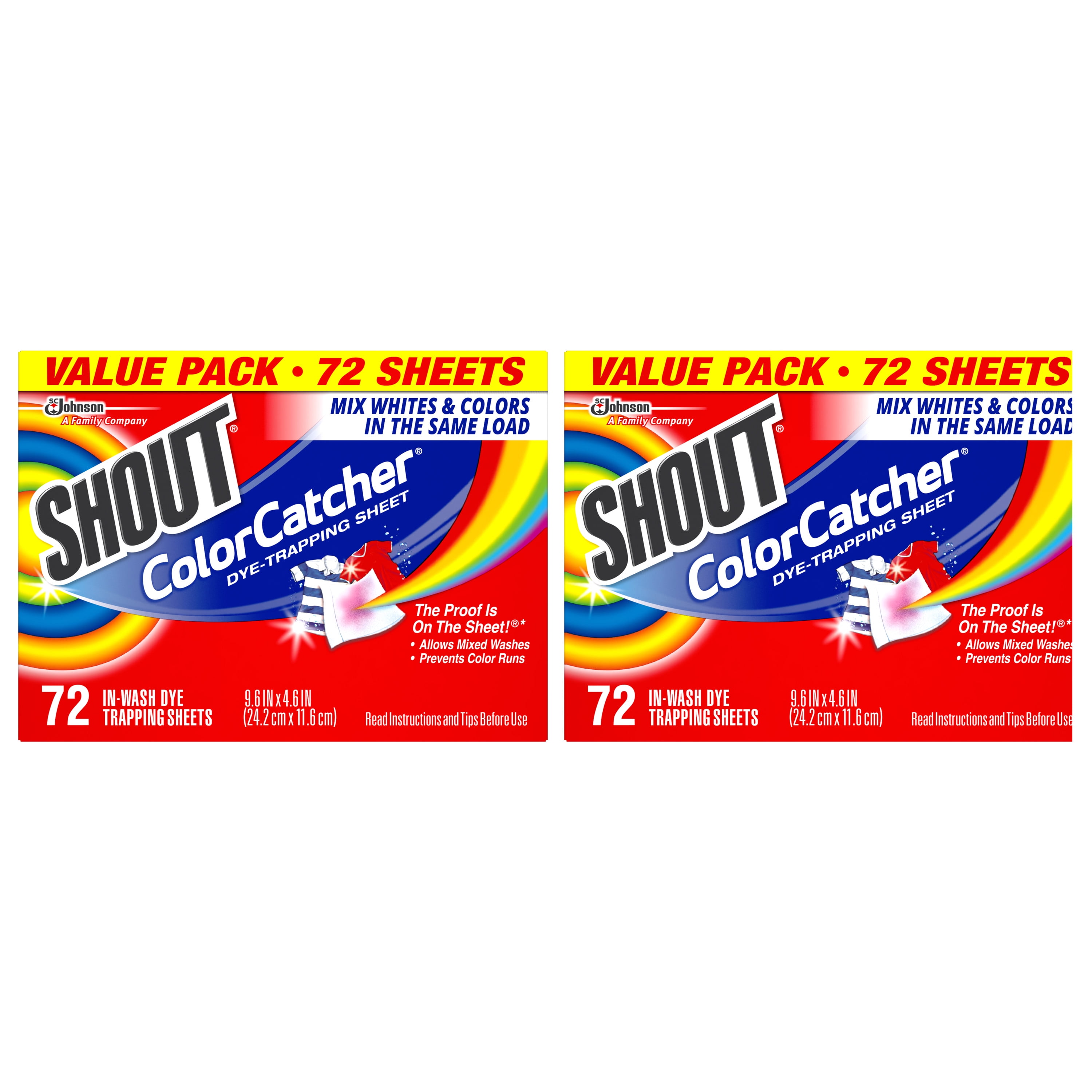 Shout Color Catcher 72 counitt, 2 unit 