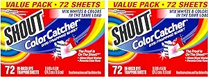 Shout Color Catcher Sheets for Laundry, Maintains Clothes Original ...