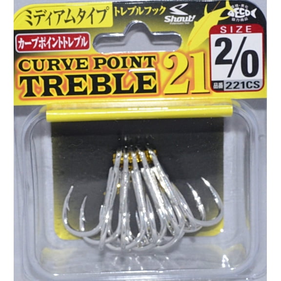 Shout! Curve Point Treble 21 221CS