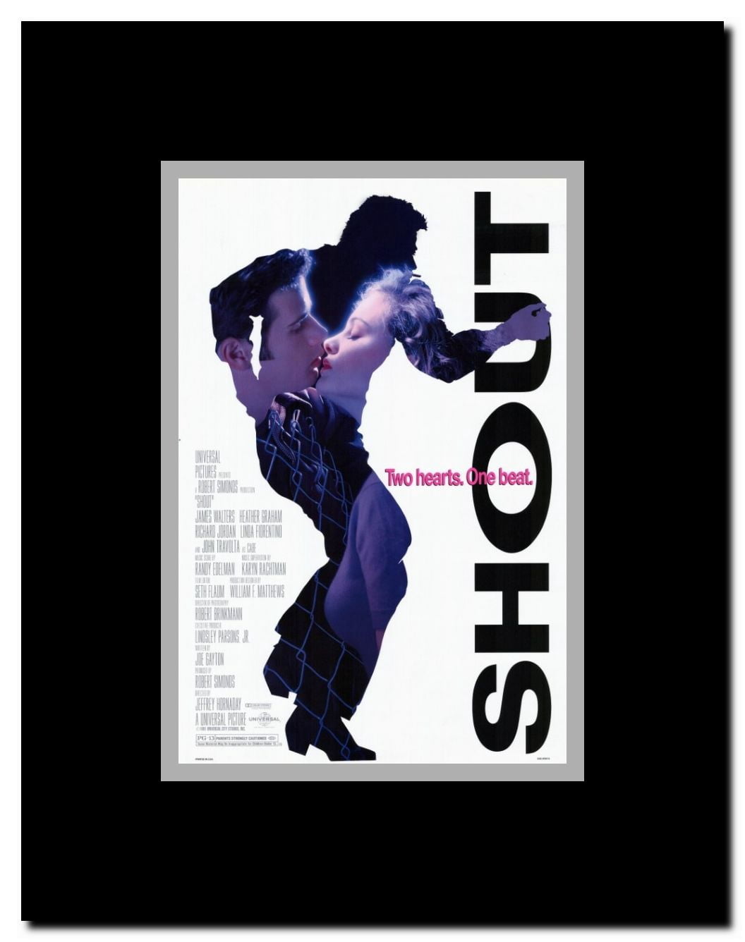 Shout Framed Movie Poster
