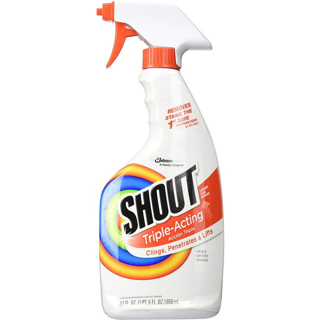 Shout Laundry Stain Remover Trigger Spray, 22 Fluid Ounce