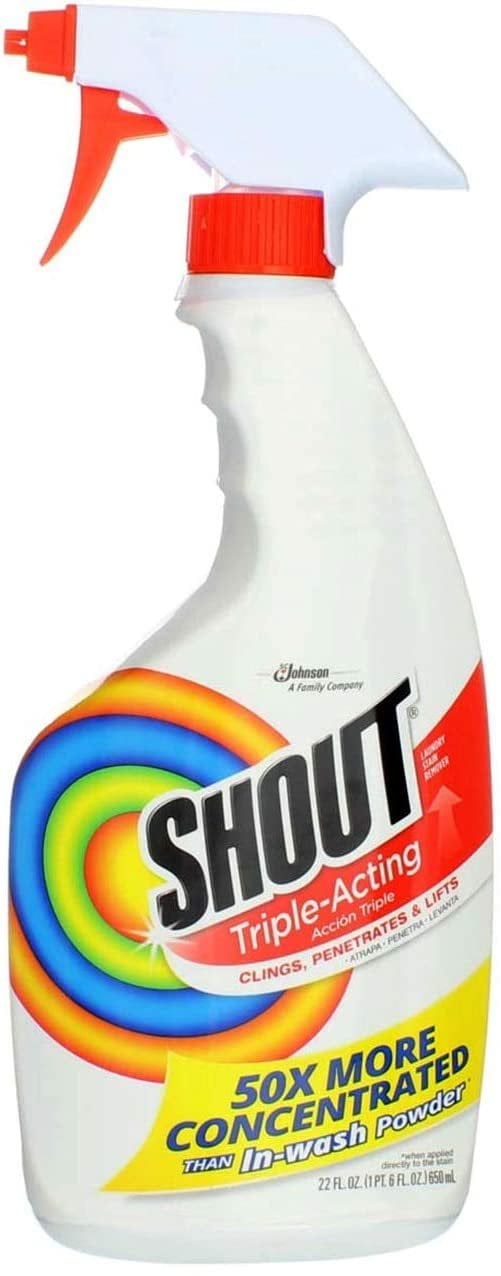 Shout Fragrance Free Trigger, 22 Ounce Ingredients and Reviews