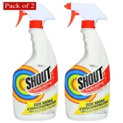 Shout Laundry Stain Remover Trigger Spray - 22 oz Pack of 2