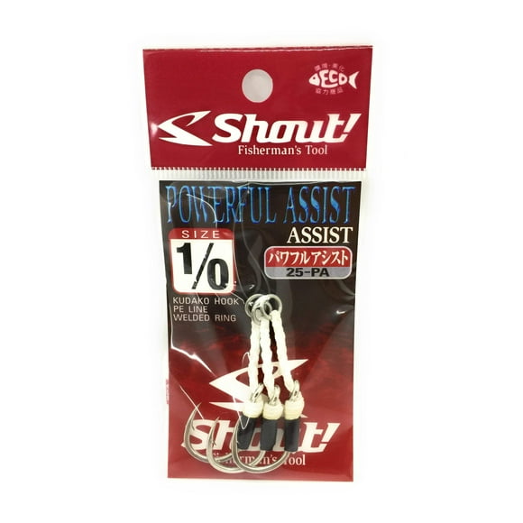 Shout! Powerful Assist Fishing Hook 25-PA