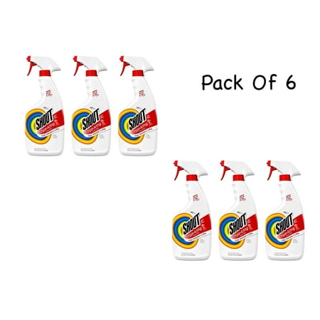 Shout Triple-Acting Laundry Stain Remover 650ml 6 Pack