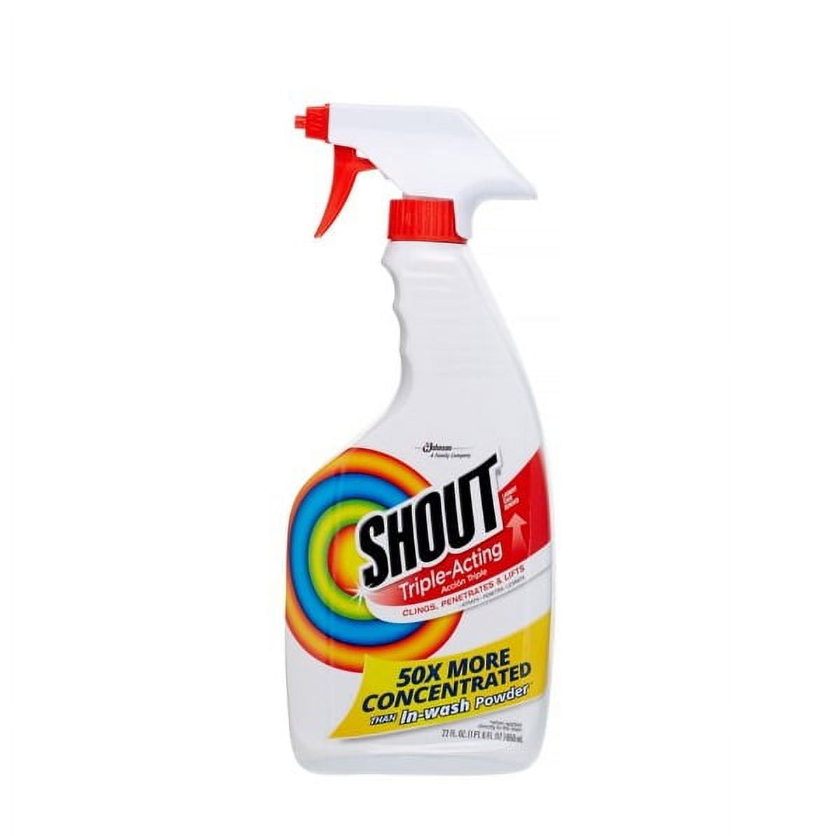 Shout Triple-Acting Liquid 1 Gallon Refill + 32 oz. Shout Trigger