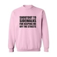 thumbnail image 1 of Shoutout To Sidewalks Crewneck Sweatshirt, 1 of 3