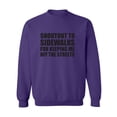thumbnail image 1 of Shoutout To Sidewalks Crewneck Sweatshirt, 1 of 3