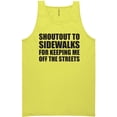 thumbnail image 1 of Shoutout To Sidewalks Neon Tank Top, 1 of 1
