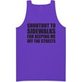 thumbnail image 1 of Shoutout To Sidewalks Neon Tank Top, 1 of 1