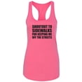 thumbnail image 1 of Shoutout To Sidewalks Racerback Tank, 1 of 2