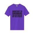 thumbnail image 1 of Shoutout To Sidewalks Short Sleeve Neon T-Shirt, 1 of 1
