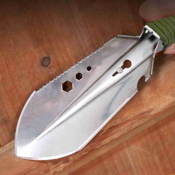 Shovel 8 In 1 Multi-Tool Camping Shovel Outdoor Portable Hand Shovel With Storage Pouch For Hiking Backpacking Gardening