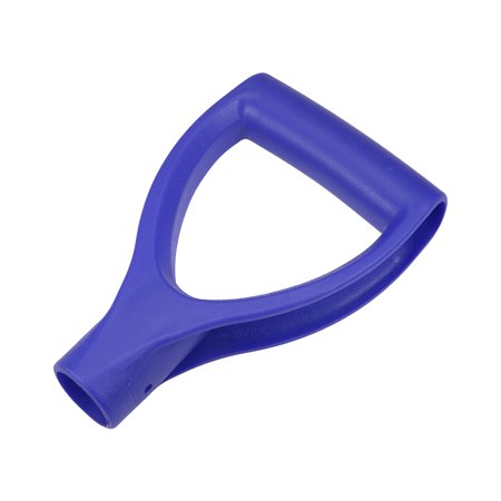 Shovel D Grip Handle 32mm Inner Dia for Digging Raking Tools Blue