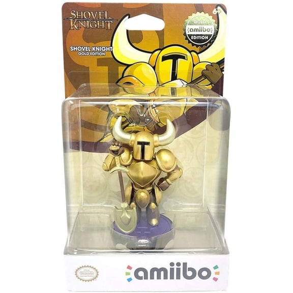 Nintendo - amiibo Figure (Shovel Knight - Gold Edition) - Walmart.com
