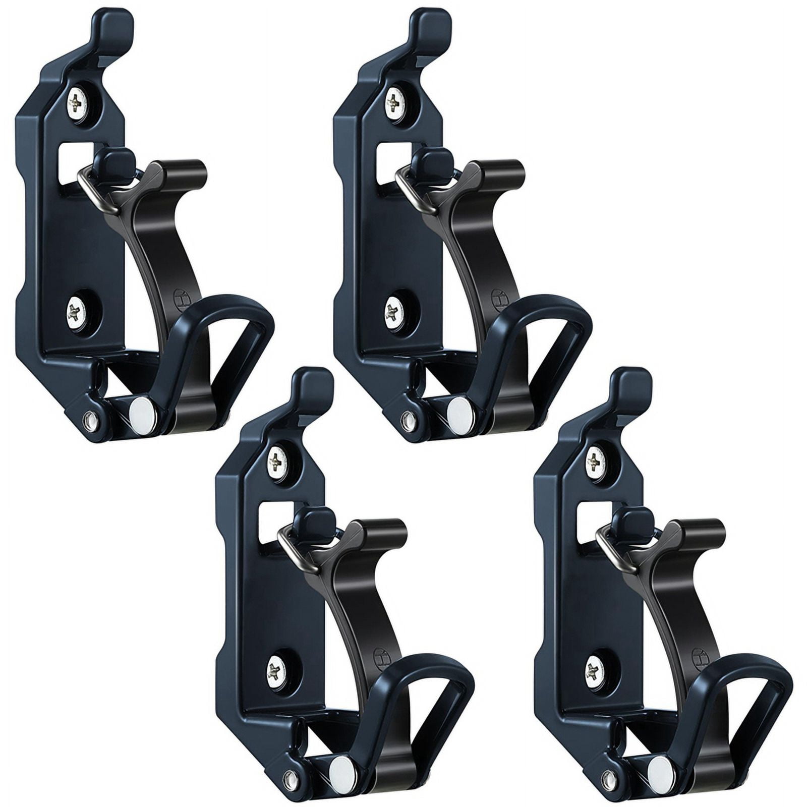 Shovel Mount for Roof Rack, Metal Rubber Clamps, Wall Mounting Brackets