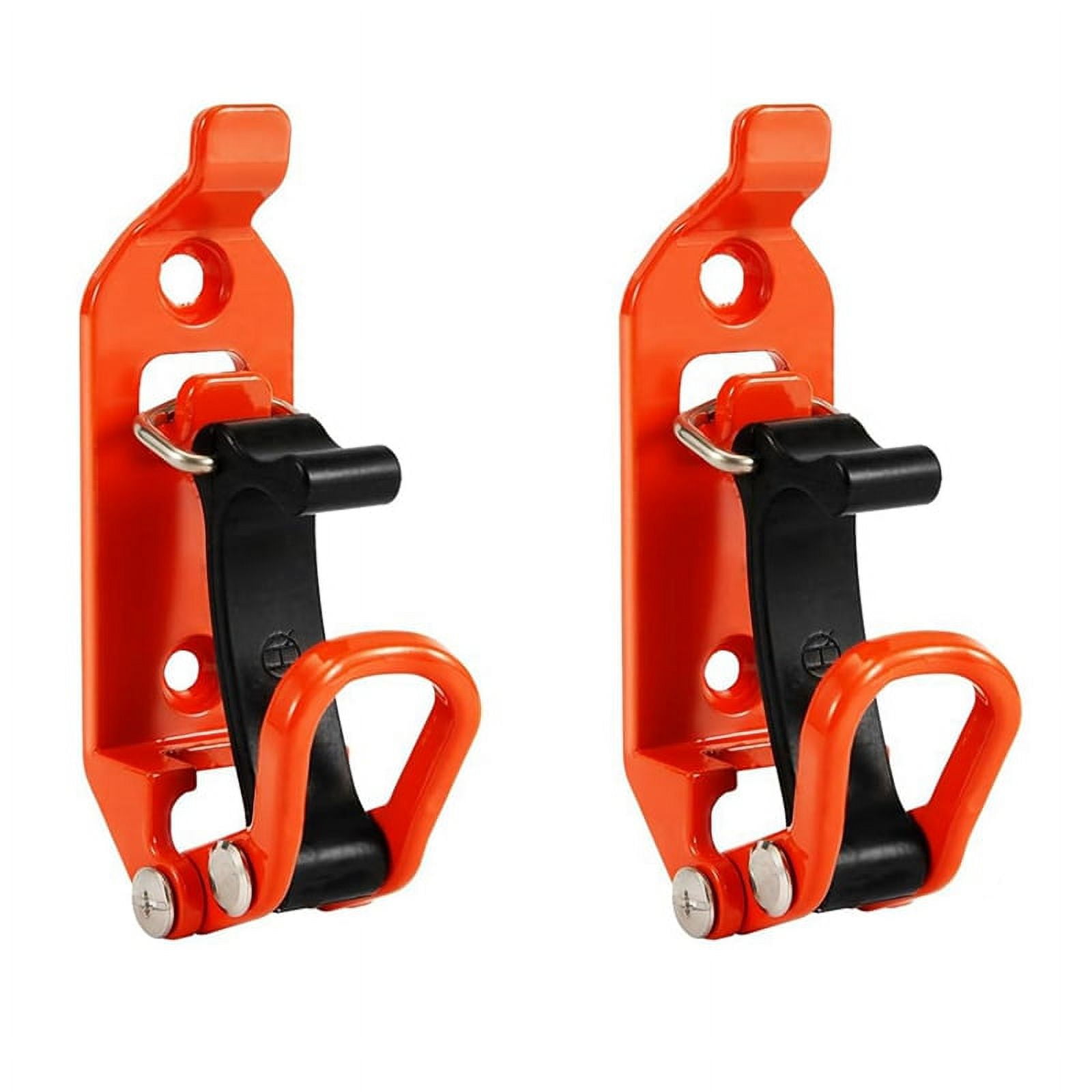 Shovel Mount for Roof Rack, Metal Rubber Clamps, Wall Mounting Brackets