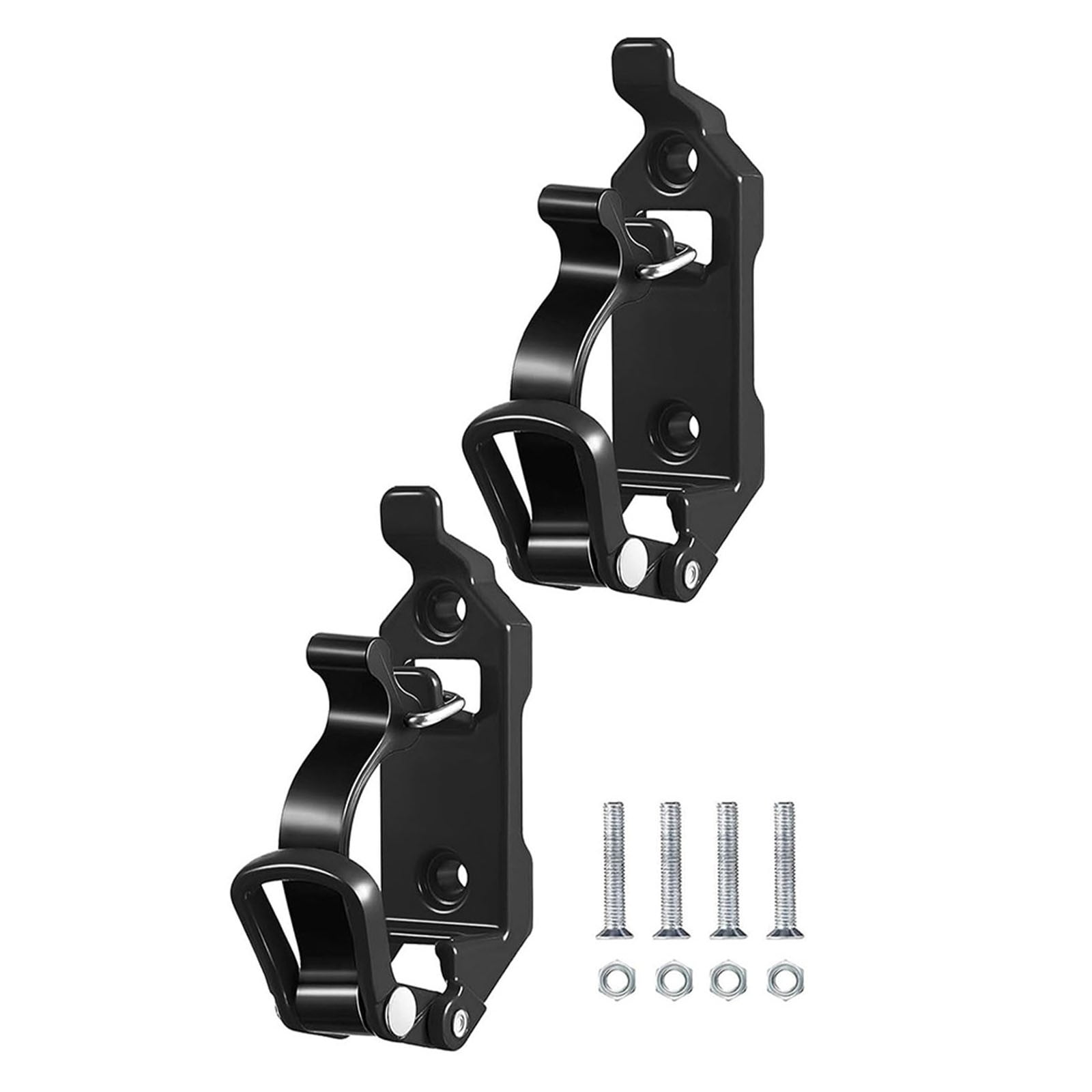 Shovel Mount for Roof Rack, Wall Mounting Brackets,Metal Rubber Clamps