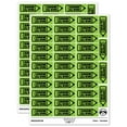 thumbnail image 1 of Show All Work Pencil School Teacher Sticker Set - Light Green - Matte Finish - 1.5" Small, 1 of 7