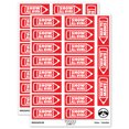 thumbnail image 1 of Show All Work Pencil School Teacher Sticker Set - Red - Gloss Finish - 2.00" Large, 1 of 7
